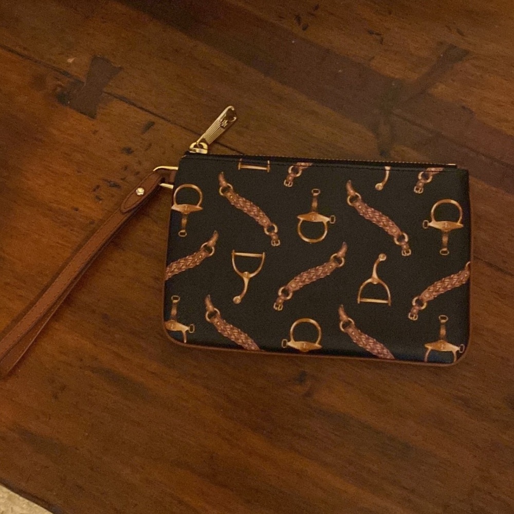 Ralph Lauren Equestrian Wristlet
